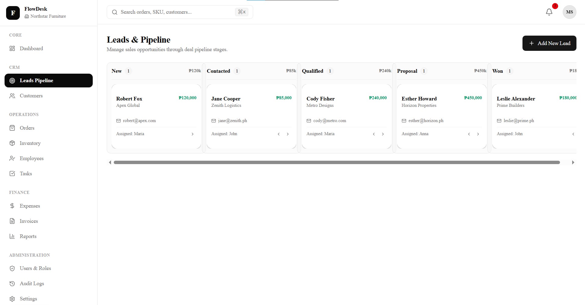 Flow Desk Slide 5